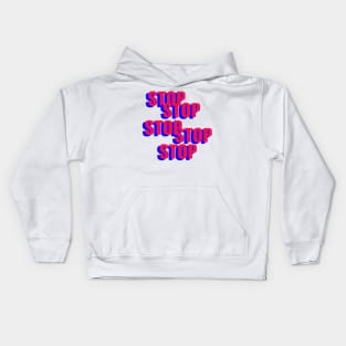 Stop Ladder Kids Hoodie